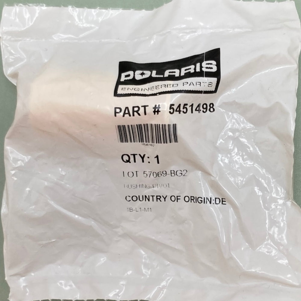 Polaris 5451498 Pivot Bushing New Genuine