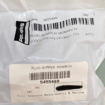 Polaris 5455489 Bumper Monarch Plug New Genuine