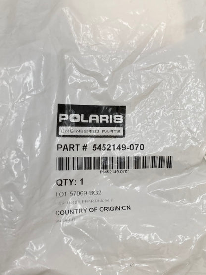 Polaris 5452149-070 RMK Handlebar Grip (Gloss Black) New Genuine