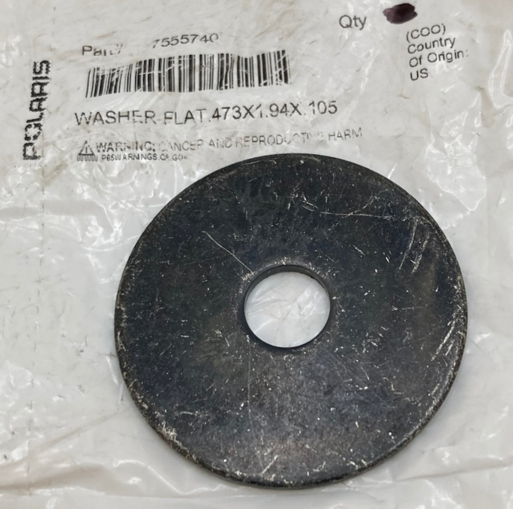 QTY 6 Polaris 7555740 Flat Suspension Washer New Genuine
