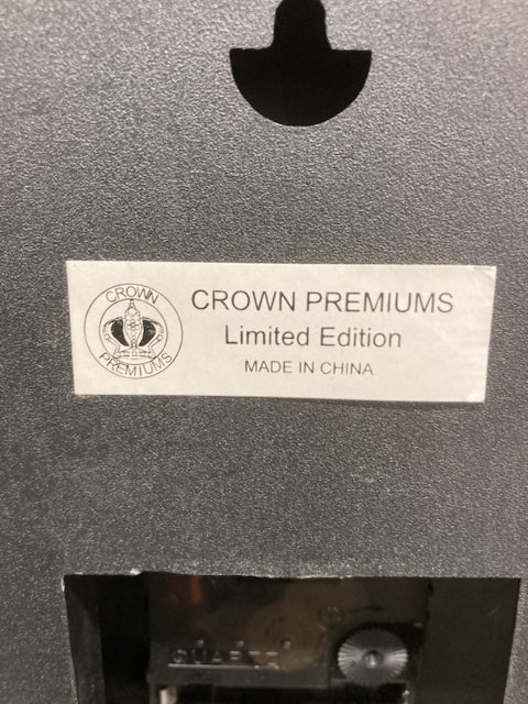 Crown Premiums Limited Edition Kawasaki Green Neon Wall Clock New Genuine
