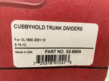 Show Chrome 52-690A Cubbyhold Trunk Dividers for Honda Goldwing New Genuine