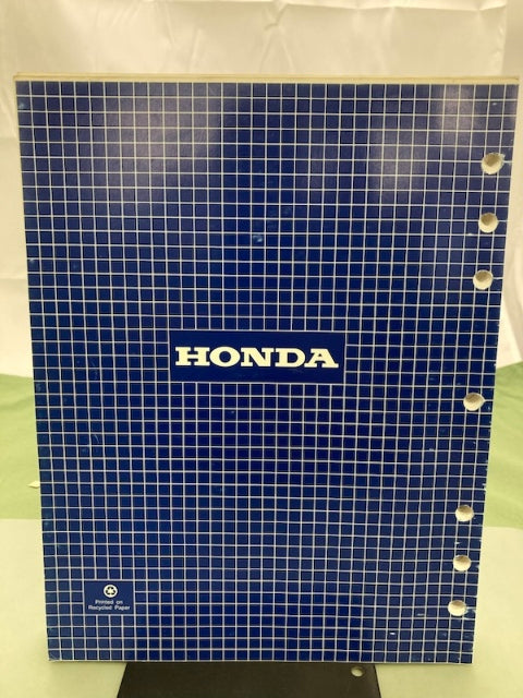 Honda 61ZV700 BF25A Shop Manual '94 with Supplement Manual 61ZV700Y '98 Genuine