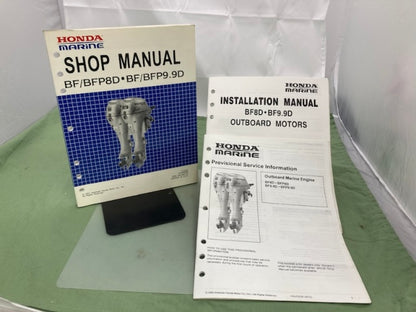 Honda 61ZW900 BF/BFP8D BF/BFP9.9D Shop Manual '01 Genuine