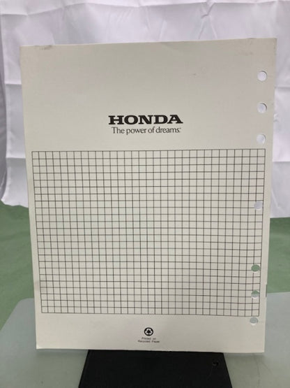 Honda 61ZV101 BF50 BF50A Shop Manual '88 with Supplements Genuine
