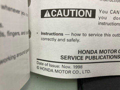 Honda 61ZW600 BF2D Shop Manual '98 Genuine