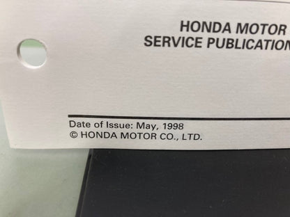 Honda 6188224Y 6188224X BF8A Supplement Shop Manual for 6188224 '95-'98 Genuine