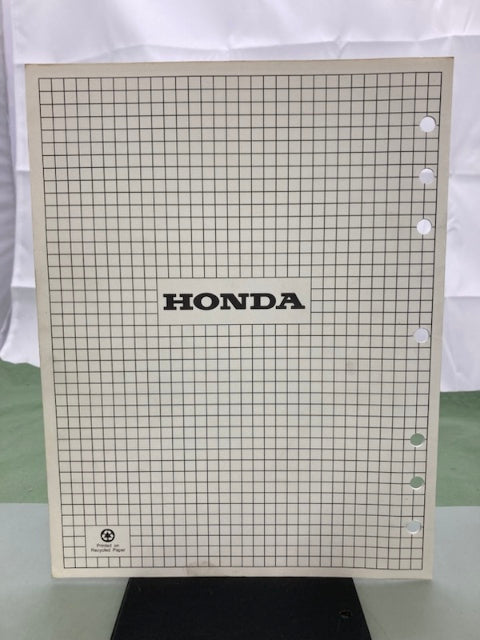 Honda 6188224Y 6188224X BF8A Supplement Shop Manual for 6188224 '95-'98 Genuine