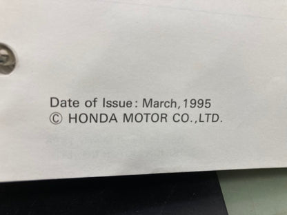 Honda 61CM001 Motorcycle Common Service Manual Binder '95 Genuine