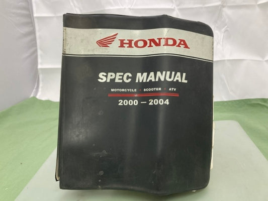 Honda MMM 9932 Motorcycle Scooter ATV Spec Manual 2000-2004 Genuine