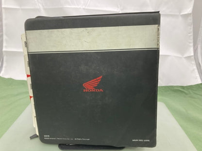 Honda MMM 9932 Motorcycle Scooter ATV Spec Manual 2000-2004 Genuine