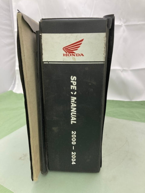 Honda MMM 9932 Motorcycle Scooter ATV Spec Manual 2000-2004 Genuine