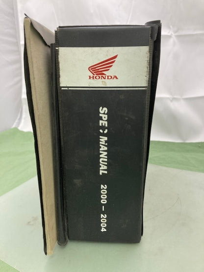 Honda MMM 9932 Motorcycle Scooter ATV Spec Manual 2000-2004 Genuine