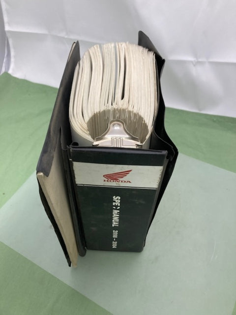 Honda MMM 9932 Motorcycle Scooter ATV Spec Manual 2000-2004 Genuine