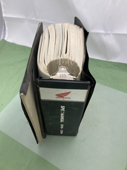 Honda MMM 9932 Motorcycle Scooter ATV Spec Manual 2000-2004 Genuine