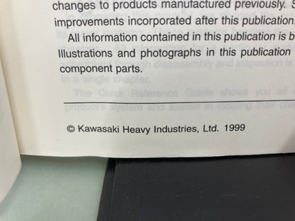 Kawasaki 99924-1220-01 Jet Ski Ultra 150 Watercraft Service Manual 1999 Genuine