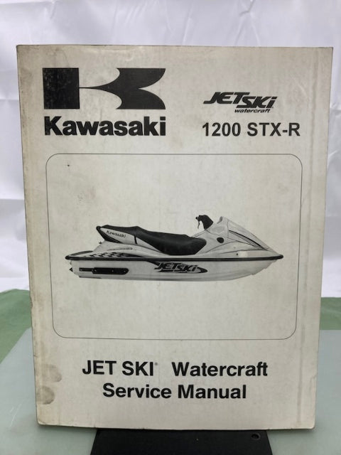 Kawasaki 99924-1287-01 Jet Ski 1200 STX-R Watercraft Service Manual 2001 Genuine