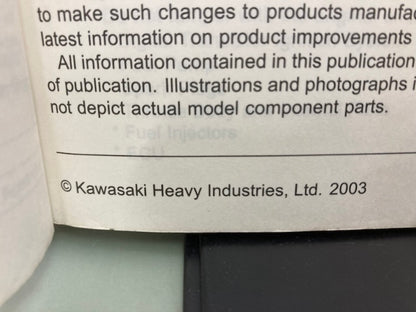 Kawasaki 99924-1325-01 Jet Ski STX-15F Watercraft Service Manual 2003 Genuine