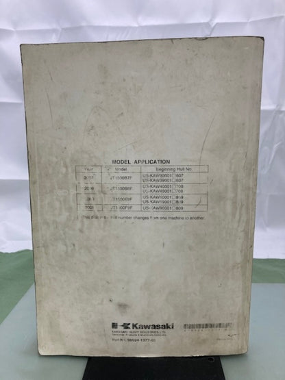 Kawasaki 99924-1377-03 Jet Ski Ultra 250X 260X 260LX Service Manual 2006 Genuine