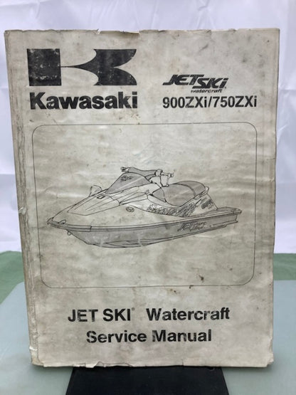 Kawasaki 99924-1188-02 Jet Ski 900ZXi/750ZXi Service Manual 1995, 1996 Genuine