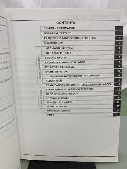 Honda 61MEN75 CFR450R Service Manual 2009-2014 Genuine