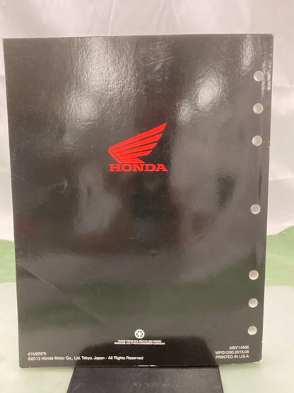 Honda 61MEN75 CFR450R Service Manual 2009-2014 Genuine