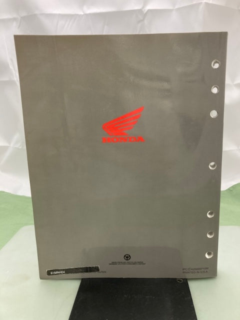 Honda 61MAH04 VT1100C2 Shadow Service Manual 1995-1999 Genuine