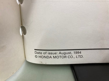 Honda 61MAH04 VT1100C2 Shadow Service Manual 1995-1999 Genuine