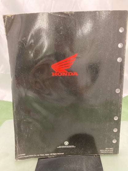 Honda 61MJR00 GL1800C/A Valkyrie Service Manual 2014 Genuine