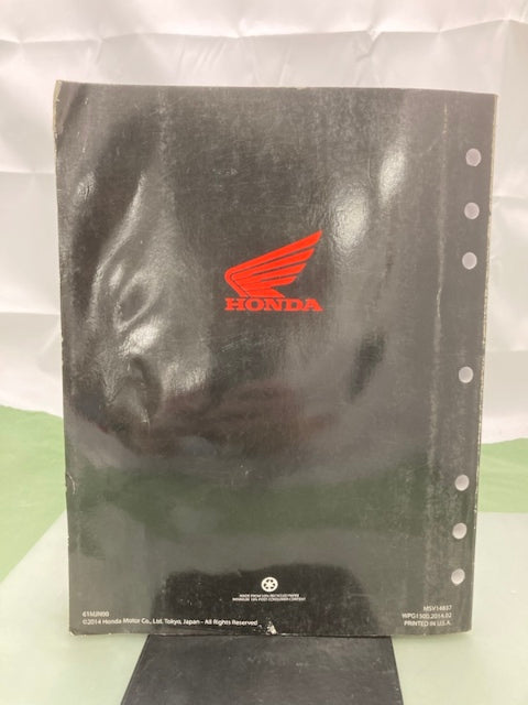 Honda 61MJN00 CTX1300/A Service Manual 2014 Genuine
