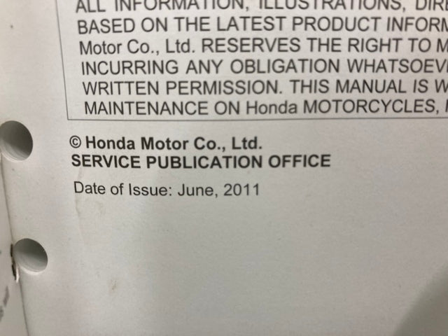 Honda 61MFR11 VT1300CR/CS/CT/CX Service Manual 2010 -2019 Genuine