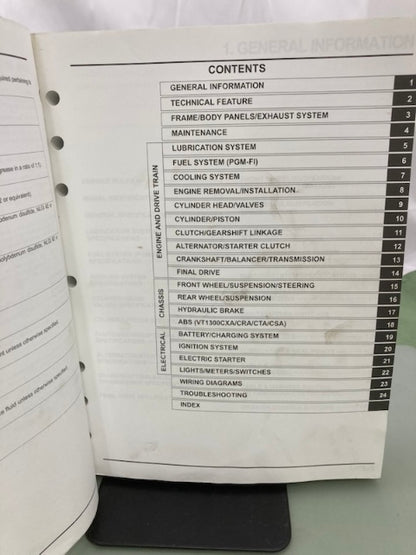 Honda 61MFR11 VT1300CR/CS/CT/CX Service Manual 2010 -2019 Genuine