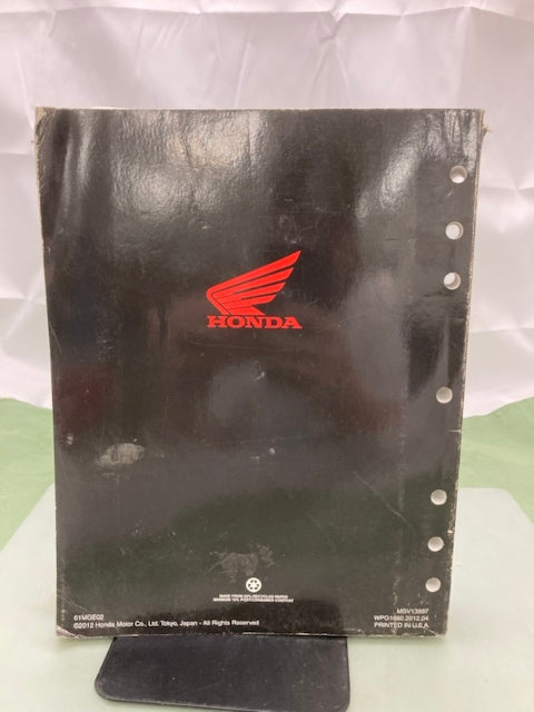 Honda 61MGE02 VFR1200F/FD Service Manual 2010 -2012 Genuine