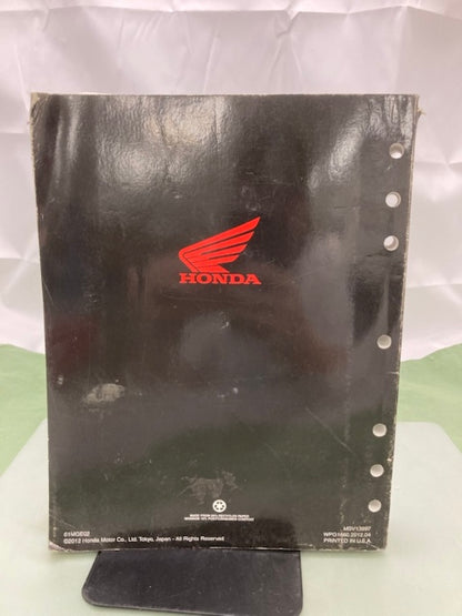 Honda 61MGE02 VFR1200F/FD Service Manual 2010 -2012 Genuine