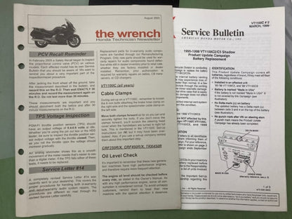 Honda 61MBH04 VT1100C3 Shadow Aero Service Manual 1998-2002 Genuine