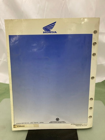 Honda 61MM808 VT1100C Shadow Service Manual 1987-1996 Genuine