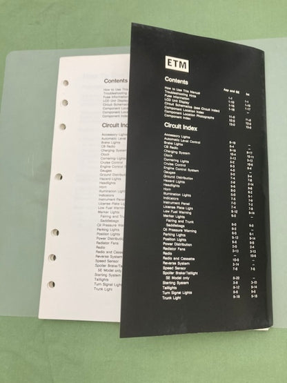 Honda 61MY400 GL1500 Goldwing Service Manual & 61MY400-AH ETM 1992 Genuine