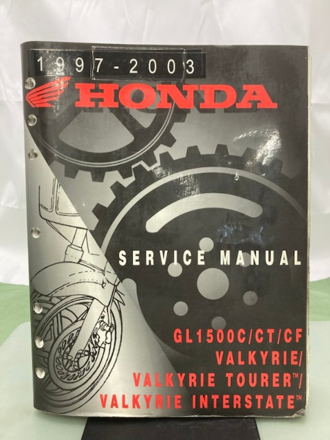 Honda 61MZ009 GL1500C/CT/CF Valkyrie Service Manual 1997-2003 Genuine