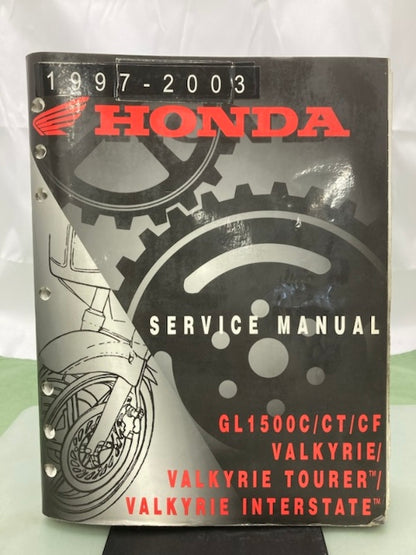 Honda 61MZ009 GL1500C/CT/CF Valkyrie Service Manual 1997-2003 Genuine