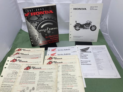 Honda 61MZ009 GL1500C/CT/CF Valkyrie Service Manual 1997-2003 Genuine