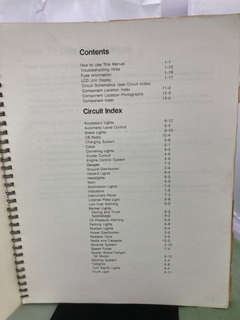 Honda 61MT880-AH GL1500 Service Manual & 61MT880-AHETM ETM 1990 Genuine