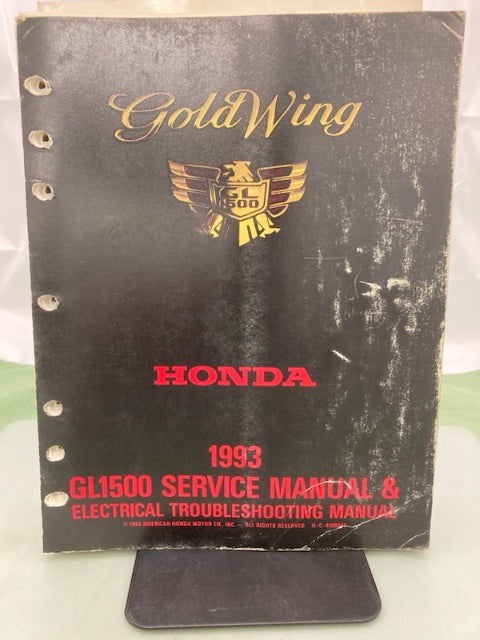 Honda 61MZ300-AH GL1500 Service Manual & ETM 1993 Genuine