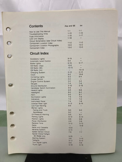 Honda 61MZ300-AH GL1500 Service Manual & ETM 1993 Genuine