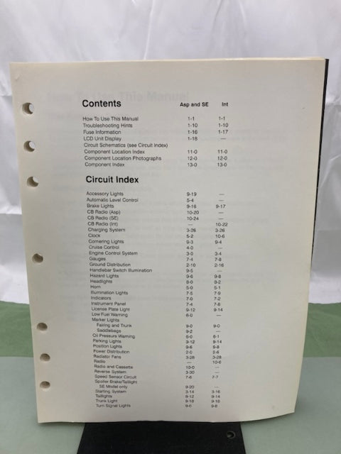 Honda 61MAF00-AH GL1500 Service Manual & ETM 1994 Genuine