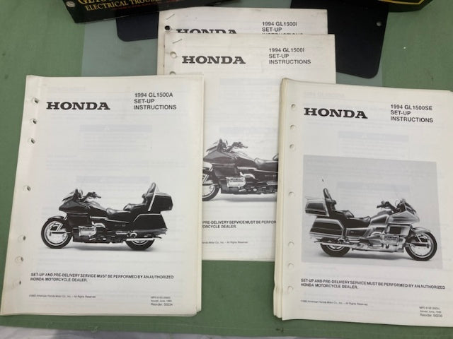 Honda 61MAF00-AH GL1500 Service Manual & ETM 1994 Genuine