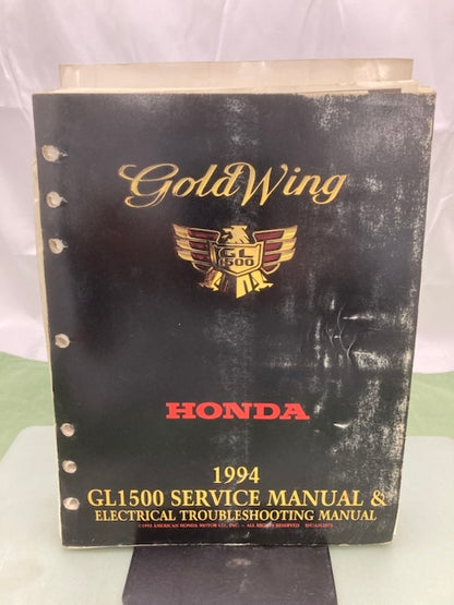 Honda 61MAF00-AH GL1500 Service Manual & ETM 1994 Genuine