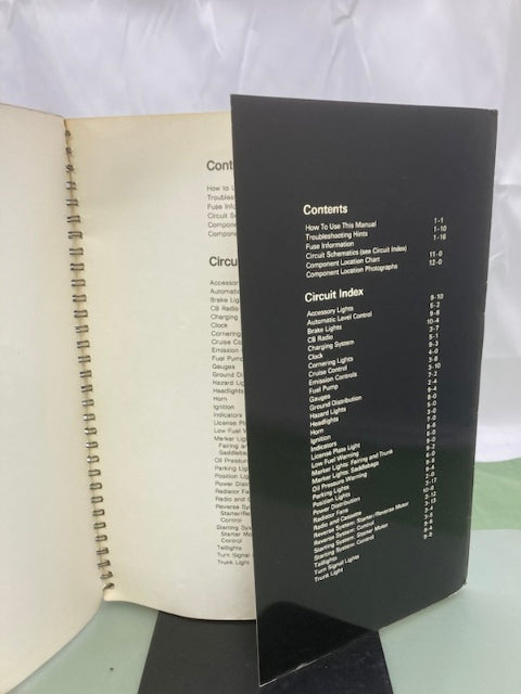 Honda 61MN500-AHETM GL1500 Electrical Troubleshooting Manual 1988 Genuine