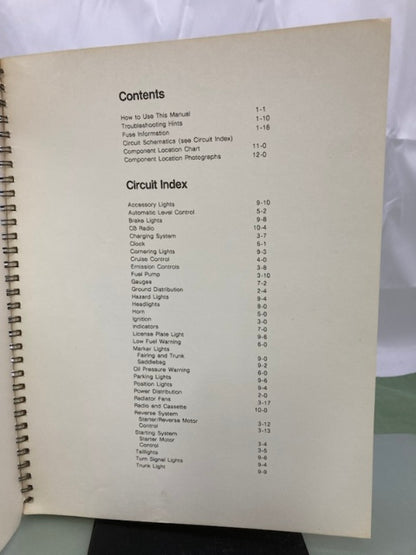 Honda 61MN500-AHETM GL1500 Electrical Troubleshooting Manual 1988 Genuine