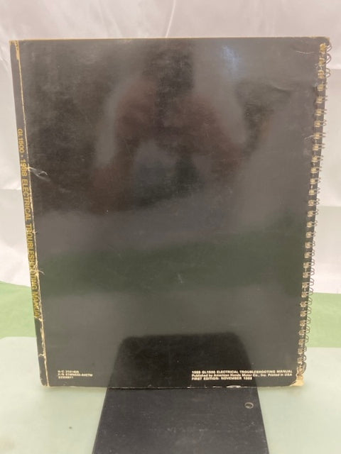 Honda 61MN500-AHETM GL1500 Electrical Troubleshooting Manual 1988 Genuine