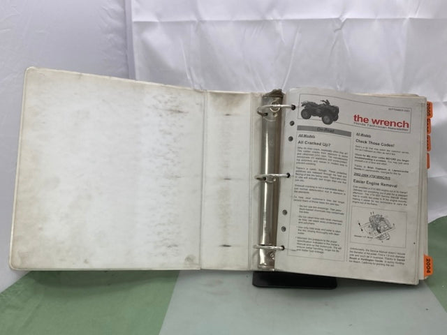 Honda The Wrench Technician Newsletters and Service Bulletins 2003-2019 Genuine